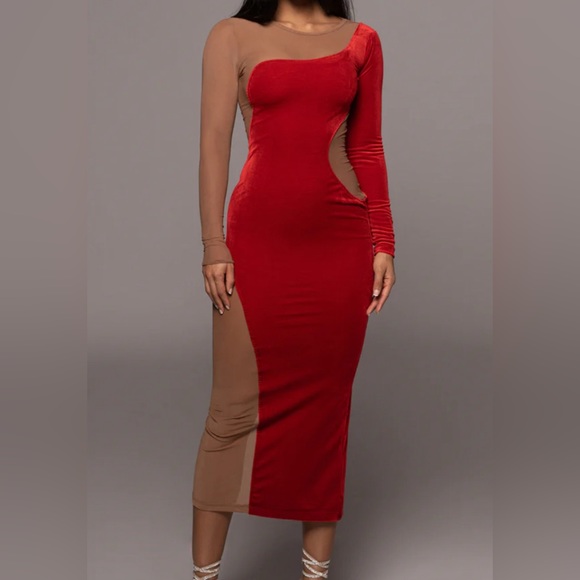 JLUXLABEL Limited Edition Noir Thelma Dress (BLACK) - Picture 3 of 4